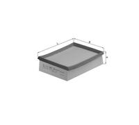 Air Filter LX642 Mahle 1420H3 1444J3 1444H0 1444VR 79807611 Quality Guaranteed