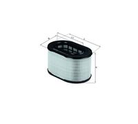 Air Filter LX669 Mahle MD603384 MZ311785 XD603384