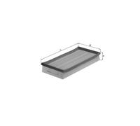 Air Filter LX692 Mahle 1030652 1050705 97KB9601AB 97KX9601AB EFA582