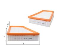 Air Filter LX998 Mahle 5JF129620 7N159601A 5JF129620A 7N159601AA 5Z0129620