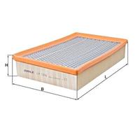 Air Filter MAHLE Fits BMW WIESMANN Gt Mf4 E65 E66 E67 13717526008