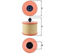 Air Filter MAHLE Fits BMW X1 E81 E82 E84 E87 E88 E90 E91 E92 E93 13717536006