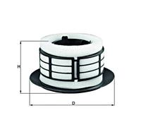 Air Filter MAHLE Fits CITROEN 2 Cv Acadiane Dyane Lna Mehari 5202397
