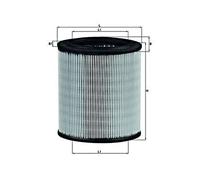 Air Filter MAHLE Fits CITROEN PEUGEOT Berlingo Saxo Xsara 106 II 306 1444E5