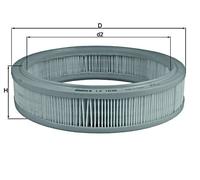 Air Filter MAHLE Fits FIAT Seicento 600 Van 71771366