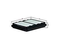 Air Filter MAHLE Fits HONDA ROVER Civic V VI Crx III 400 GFE2266
