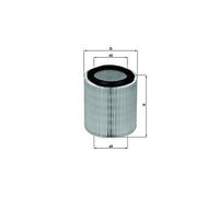Air Filter MAHLE Fits LAND ROVER ROVER Defender Discovery I Range Rover 5012558