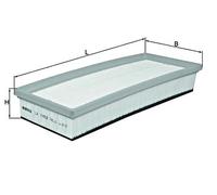 Air Filter MAHLE Fits PEUGEOT CITROEN SUZUKI SANTANA 1007 206 Cc Sw 207 1444TJ