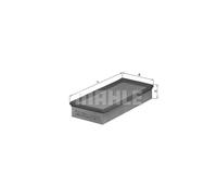 Air Filter MAHLE for 5 Series Gen-2 Persona B10 Impian LX 408 Top German Quality