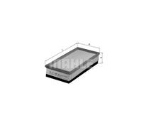 Air Filter MAHLE for C8 807 LX 1610 Top German Quality