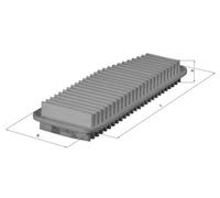 Air Filter MAHLE for LX1611
