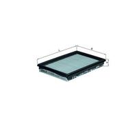Air filter Mahle LX 1269 for MINI