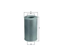Air filter Mahle LX 611 for CITROËN FIAT PEUGEOT