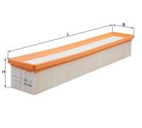 Air filter Mahle LX 939 for MERCEDES-BENZ