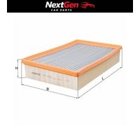 Air Filter Mahle LX1216 for BMW 7 750i Li 4.8 05-08
