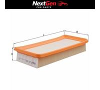 Air Filter Mahle LX1465 for Hyundai Getz 1.1 05-09
