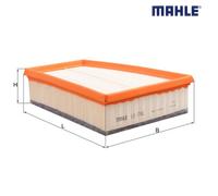 Air Filter MAHLE LX1748 For RENAULT