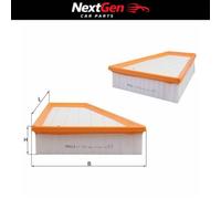 Air Filter Mahle LX1885 for Ford Mondeo Estate/Wagon TDCi|TDCi ECOnetic 2.0 07-1
