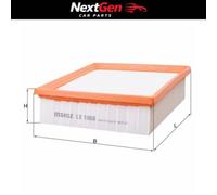 MAHLE Air Filter - LX1968