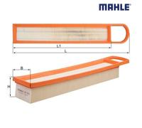 Air Filter MAHLE LX1969 For CITROËN, PEUGEOT, MINI