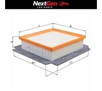 Air Filter Mahle LX1982 for Vauxhall Corsa CDTi 1.3 06-14