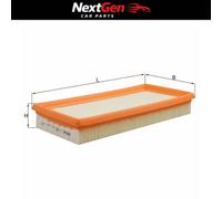 Air Filter Mahle LX259 for VW Golf Cabrio 1.8 81-92