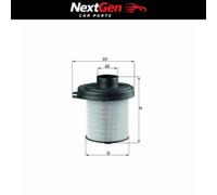 Air Filter Mahle LX291 for Peugeot 106 1.1 91-96
