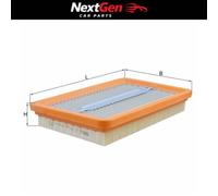 Mahle Original Air Filter LX 336 - Engine, OE Fit - Fits Mazda, Ford, Hyundai