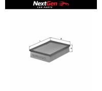 Air Filter Mahle LX343 for BMW 3 330i Cabrio Ci 3.0 00-06