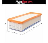 Air Filter Mahle LX4084 for BMW X3 xDrive 20d 2.0 14-17