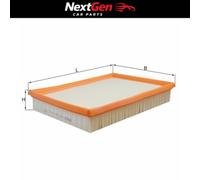 Air Filter Mahle LX443 for Volvo 700 740 Estate/Combi 2.0 85-92
