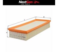 Air Filter Mahle LX54 for VW Golf Van (Hatchback) 1.6 83-91