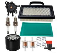 Air Filter Maintenance Kit 13-Piece for Lawn Tractors L120 L111 LA130 D140 D130 LA135 LA145,Fits 18-26 for HP for V-TWIN Engines,Includes Oil Filters AM125424 492932S,Enhances Airflow a