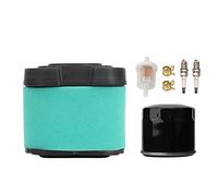 Air Filter Maintenance Kit with Oil Fuel Filters for Craftsman YT4000 Lawn Mower Includes Air Filter, Spark Plugs, Fuel Filter, Metal Buckles; Easy Installation, Stable