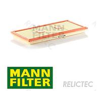 MANN Filter C43139 Air Filter Fits Mercedes-Benz C-Class CLS E-Class GLK-Class