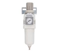 Air Filter Pressure Regulator G1/4, Compressor Pipe Fittings Tools Accessories with Bracket, Adjustable Pressure Control for Air Compressors, Dry and Clean Air Supply with 5μm~40μm