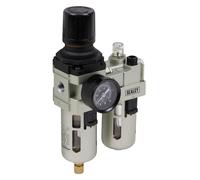 Sealey SA106 Air Filter/Regulator/Lubricator Max. Airflow 60Cfm
