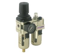 Air Filter/Regulator/Lubricator Max Airflow 60cfm - Sealey SA106 New