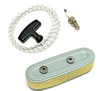 Air Filter Service Kit for H*o*n*d*a GXV160 GXV 160 Engines and Lawnmowers with Spark and Pull Cord Starter Handle