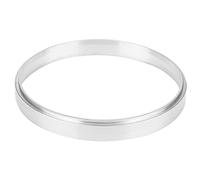 Air Filter Spacer, Aluminum Car Air Cleaner Spacer Replacement Accessories for Carbs with 5 1/8in Opening Silver (1/2) Car Air Filter Spacer Carb