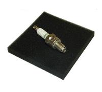 Air Filter & Spark Plug Service Kit Fits GXH50 Engine On Belle Mixer