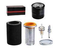 Air Filter Stack Air Filter & Guide Cage Cap Oil Filter Kit Fit For Yamaha Grizzly 400 Bruin 350 Kodiak 400 Wolverine 350 450 5UH-E4458-00-00 Air Filter Set