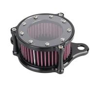 Air Filter Stack Air Filter Set Fit For Harley XL883/1200 X48 CNC Plate Motorcycle Air Filter Flow Air Intake Filter System Kit Aluminum Alloy