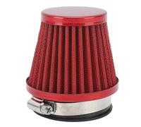 Air Filter Universal 50mm Heavy Calibre Air Induction Filter compatible with Off Road Motorcycle ATV Quad Dirt Pit Bike Red