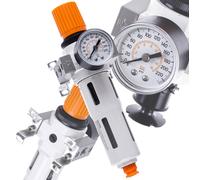 Air Filter Water Separator Regulator 1/4" Pneumatic Filter 5um Compressor U