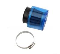 Air Filter Waterproof Mushroom Shape Straight Design for 90cc 110cc 125cc 140cc 200cc Four Stroke Motorcycles and Dirt Bikes Imported Robust Plastic Iron Blue 28 mm to 47 mm Calibre (32 mm Blue)