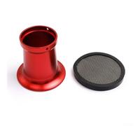 Air Filter Wind Cup with Mesh for Motorcycle Carburetor Interface Compatible with 24/26/28/30mm Sizes to Provide Effective Engine Air Filtration (Red)