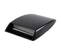 Air Flow Intake Cover, Universal Car Decorative Air Flow Intake Scoop Bonnet Vent Sticker Cover Hood Hood Vents Scoop(Black A)