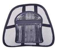 Air Flow Lumbar Support Cushion Relieves Pressure on the Spine Air Flow Mesh Fabric, Keep Cool Therapy/Orthopaedic Pillow, Back Support Office Chair Car Seat Reduce Tension in the Back