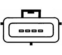 # HELLA 8ET 009 142-281 AIR MASS SENSOR